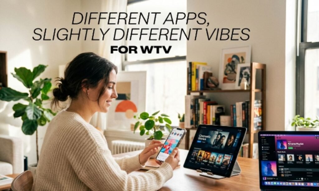 Different Apps, Slightly Different Vibes for WTV
