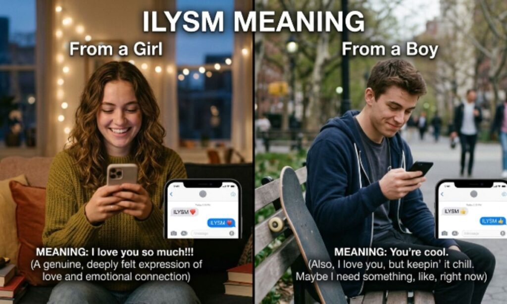 ILYSM Meaning From a Girl vs From a Boy
