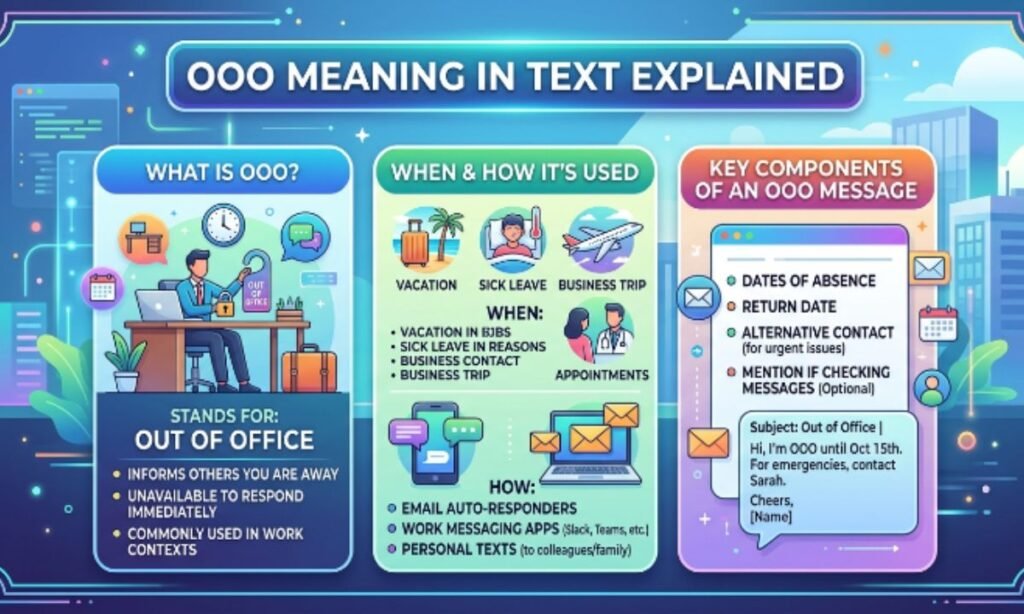 OOO Meaning in Text Explained