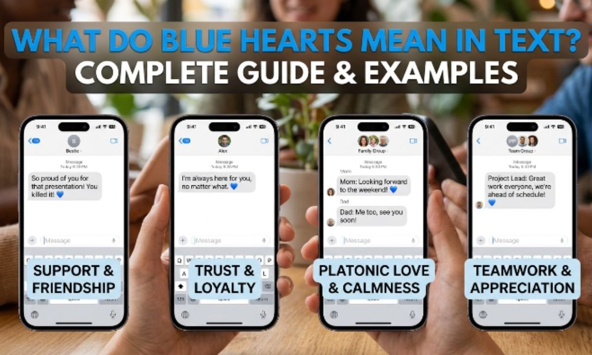 What Do Blue Hearts Mean in Text? Complete Guide & Examples