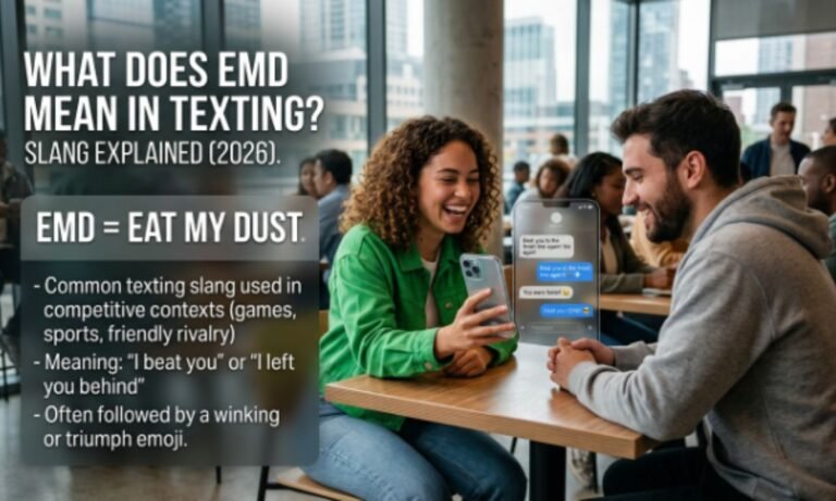 What Does EMD Mean in Texting? Slang Explained (2026)