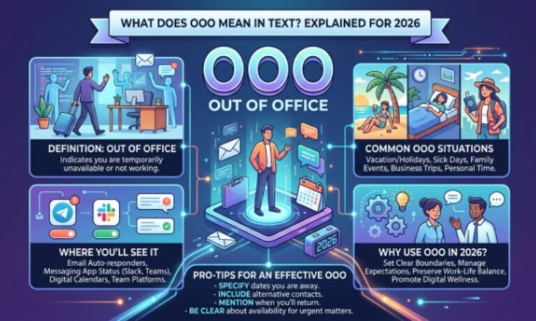 What Does OOO Mean in Text Explained for 2026