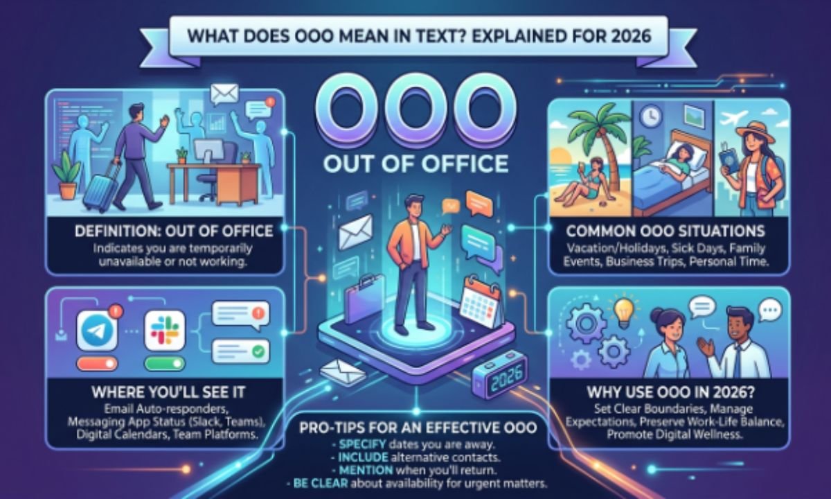 What Does OOO Mean in Text Explained for 2026