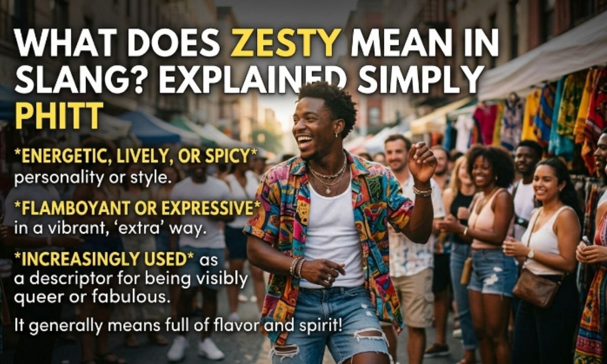 What Does Zesty Mean in Slang Explained Simply