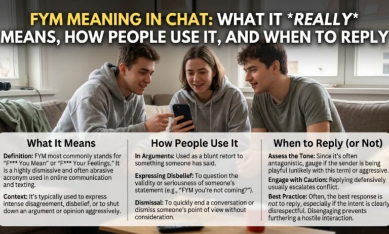 FYM Meaning in Chat What It Really Means, How People Use It, and When to Reply