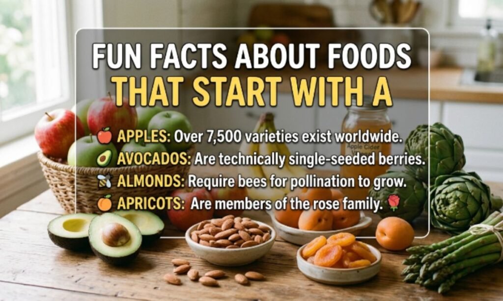 Fun Facts About Foods That Start With A