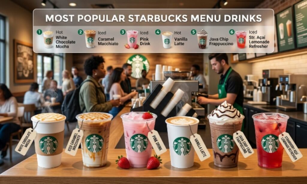 Most Popular Starbucks Menu Drinks