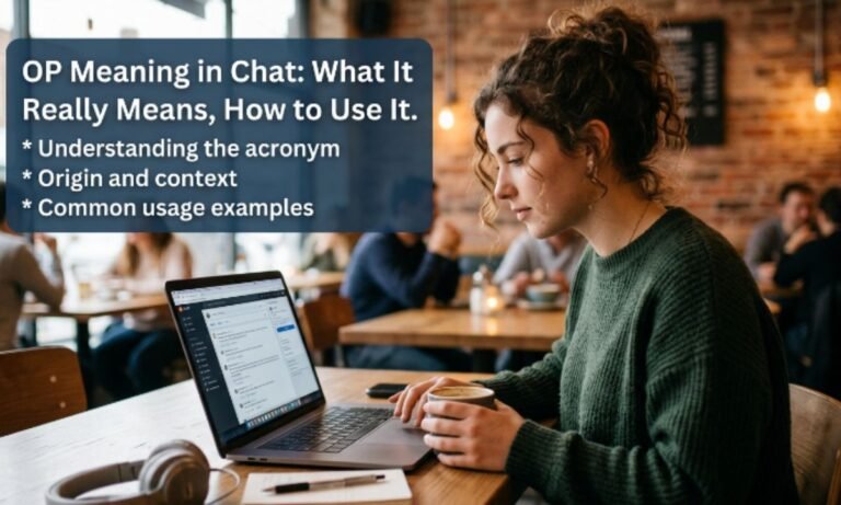 OP Meaning in Chat What It Really Means, How to Use It