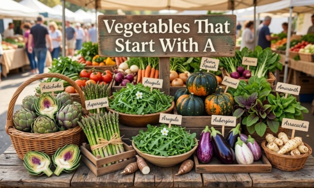 Vegetables That Start With A