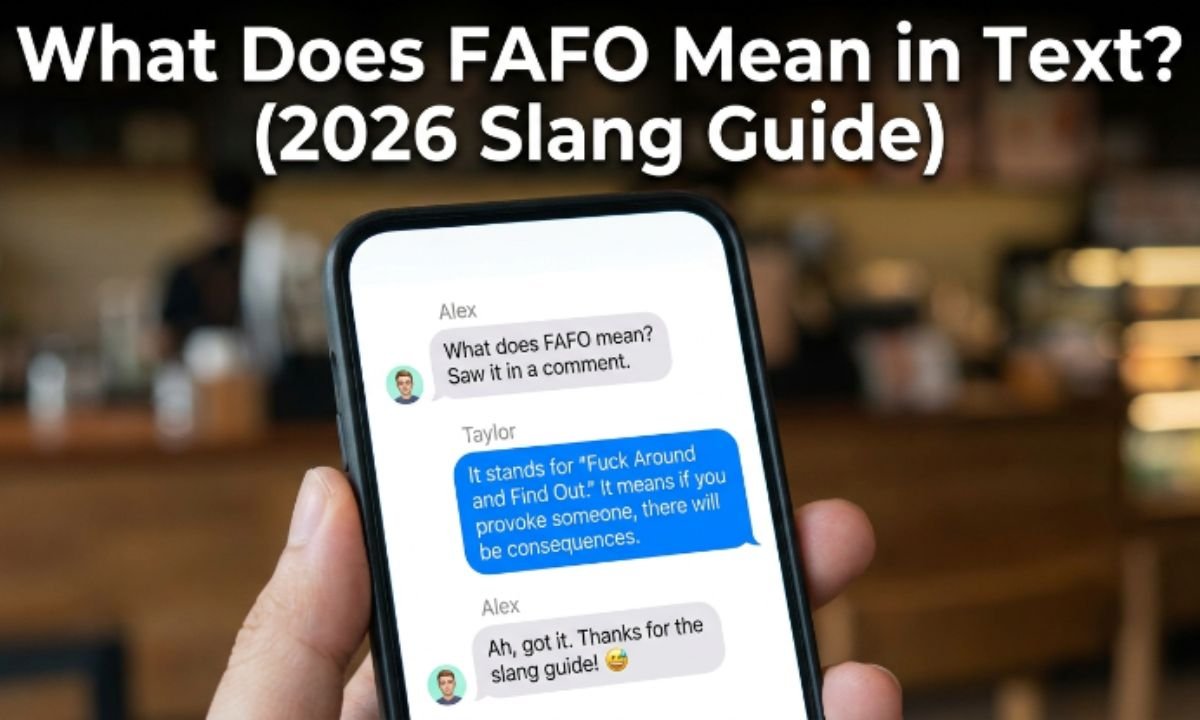 What Does FAFO Mean in Text? (2026 Slang Guide)