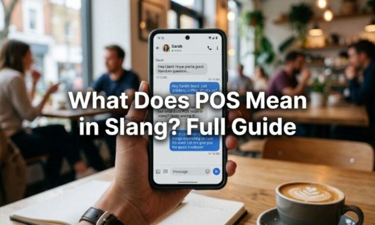 What Does POS Mean in Slang Full Guide