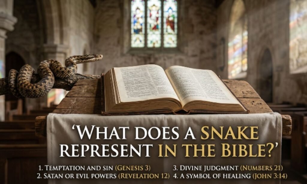 What Does a Snake Represent in the Bible