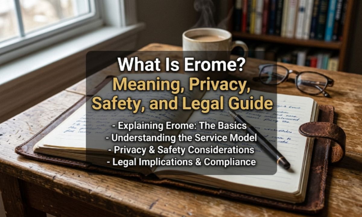 What Is Erome Meaning, Privacy, Safety, and Legal Guide