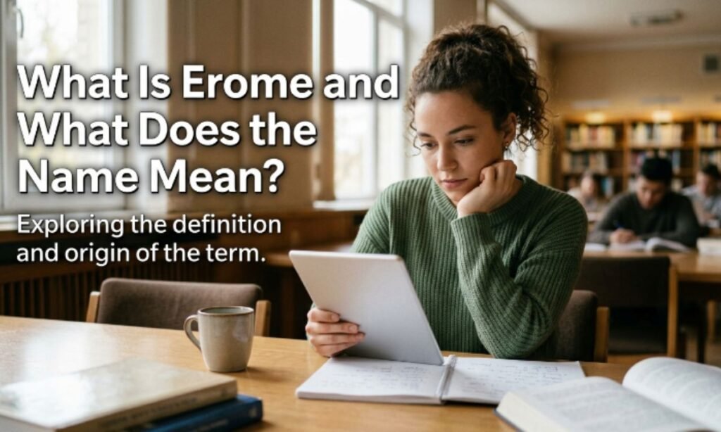 What Is Erome and What Does the Name Mean