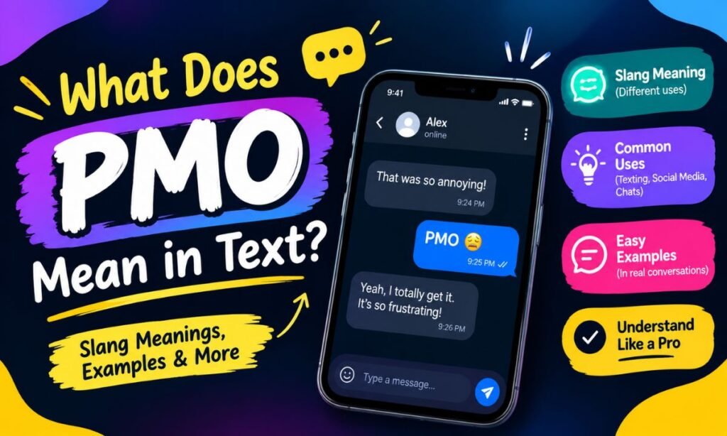 What Does PMO Mean in Text?